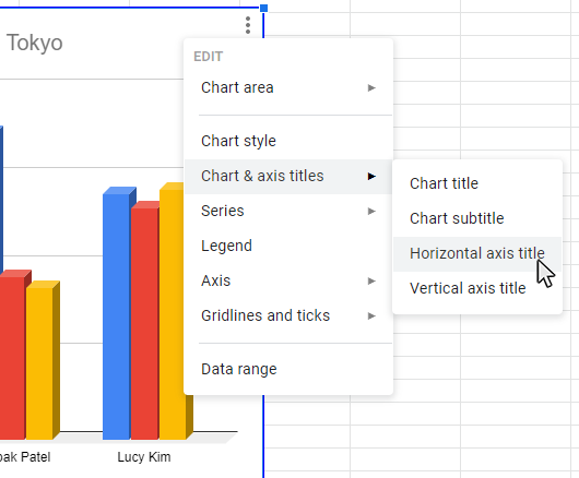 How To Add Axis Labels To A Chart In Google Sheets Business Computer 