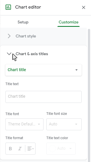  How To Add A Title To A Chart In Google Sheets Business Computer Skills